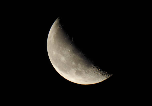 istock The beautiful visible part of the moon 1419349327