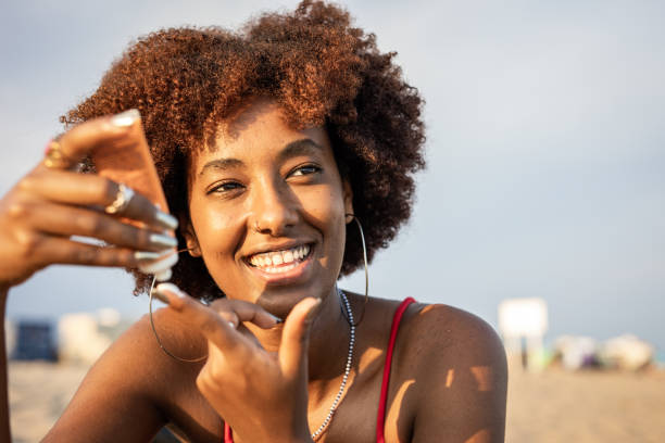 istock I protect my skin with sunscreen 1419357684