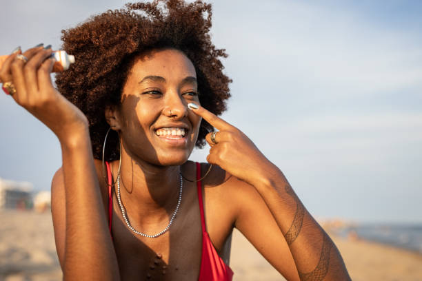 istock I protect my skin with sunscreen 1419358000