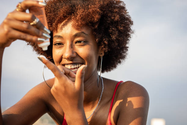 istock I protect my skin with sunscreen 1419358284