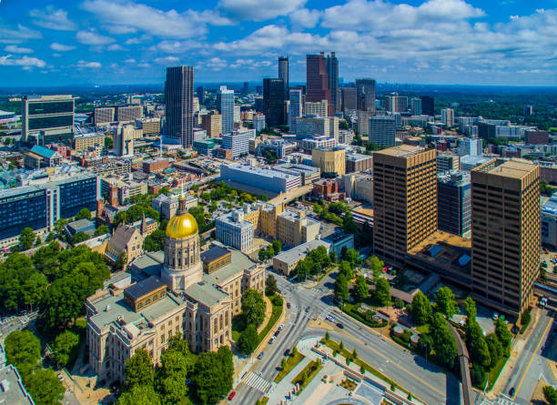 istock Atlanta Capital &Skyline,Georgia 1419374113