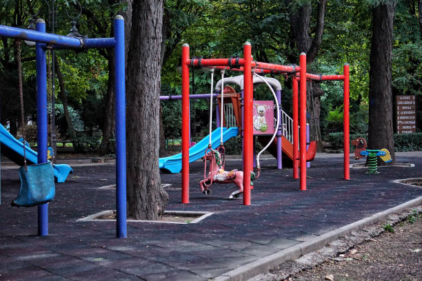 istock playground for children in the park 1419388369