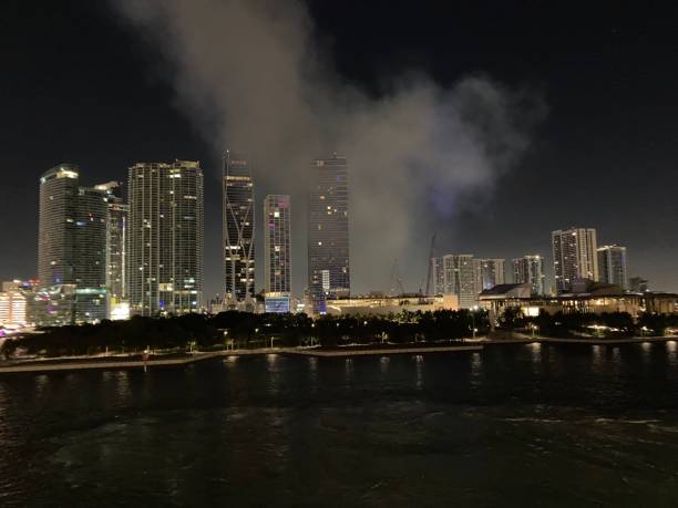 istock USA - Miami - view in the night 1419388662