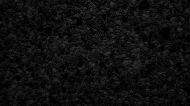 istock Black texture of stone wall 1419388827