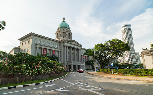 Singapore , May 11, 2017: The National Gallery of Singapore is an art gallery located in Downtown core, Singapore. The museum opened on November 24, 2015