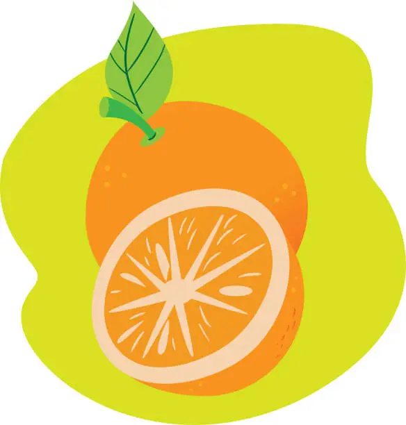 Vector illustration of LARANJA