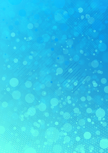 Modern colorful blue and turquoise abstract spotty dotted vector water background