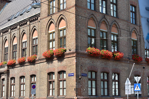 The famous administration building in the 10th district of Vienna, in Favoriten