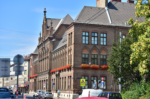 The famous administration building in the 10th district of Vienna, in Favoriten