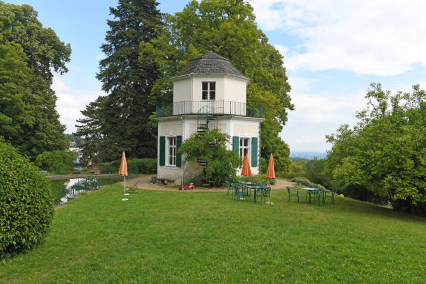 Castle Artstetten in Lower Austria with the tomb of the heir to the throne Franz Ferdinand, who was murdered in Sarajevo. The murder triggered World War I