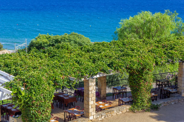 Bar-restaurant with sea view