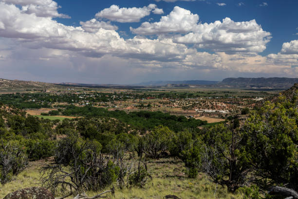 Town of Escalante Utah USA stock photo