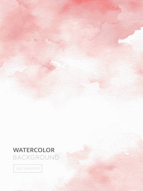 istock Pink abstract watercolor background template with copy space for book covers or invitation cards 1419459485