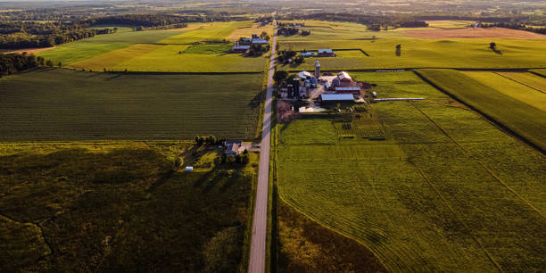 istock Warm Glow Over Wisconsin Rural Land 1419468672