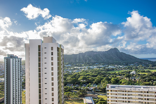 Formed more than 100,000 years ago, the Diamond Head Crater is the most popular destination provides panoramic views of Honolulu.