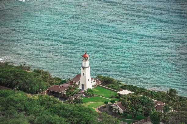 istock Diamond Head Lighthouse by the Sea 1419472731
