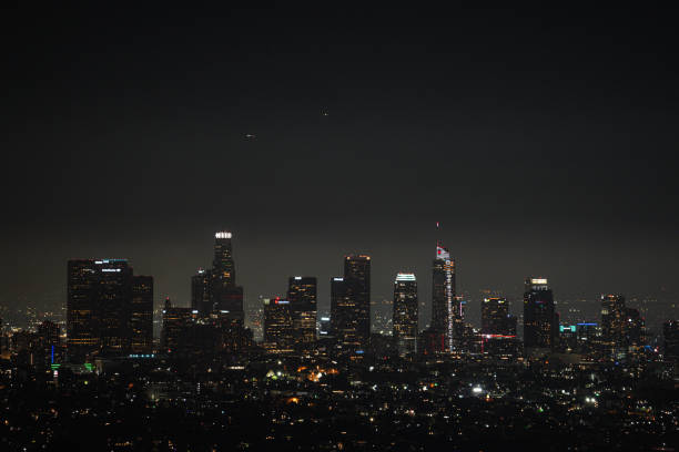 istock Los Angeles at Night 1419475696