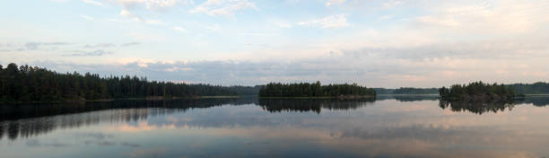 istock panorama of a lake 1419479024
