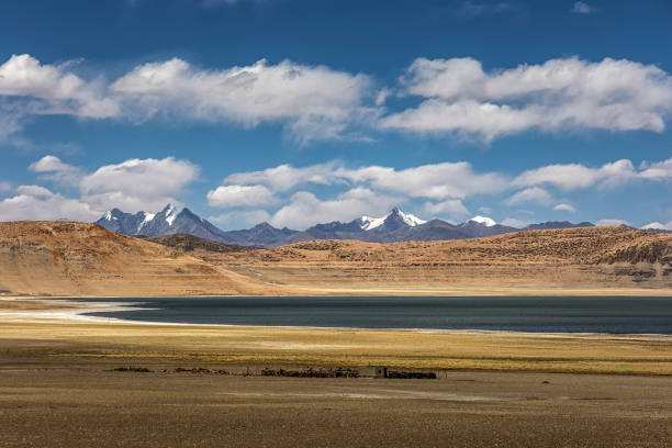 istock Cozholung lake and snow mountain 1419497079