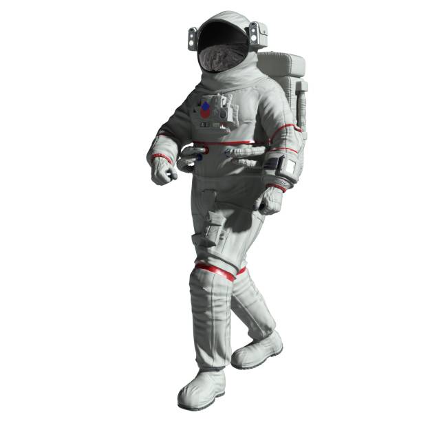 istock Astronaut 3d illustration isolated on white background 1419497536