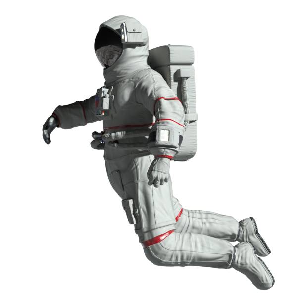 istock Astronaut 3d illustration isolated on white background 1419497584