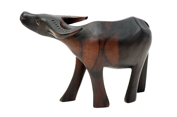 istock Folk craft - water buffalo 141952177
