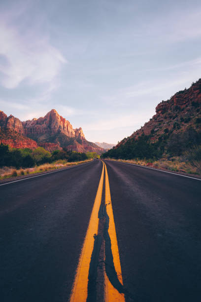 istock Highway road in Zion National Park 1419523834