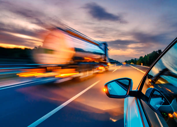 istock Fast fuel delivery on the motorway 1419533081