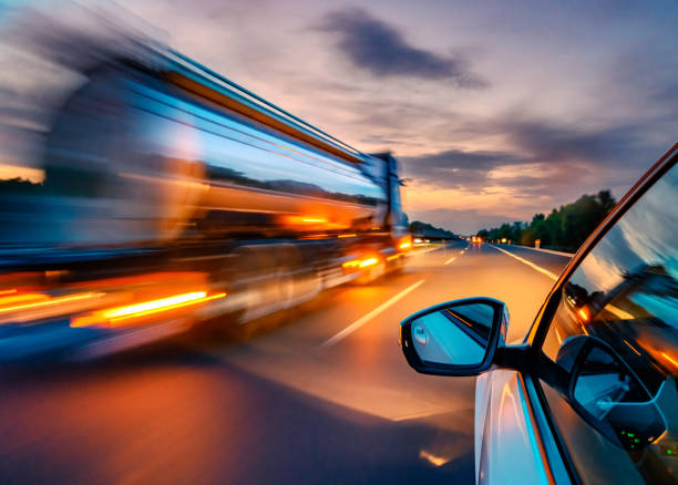 istock Fast fuel delivery on the motorway 1419533133