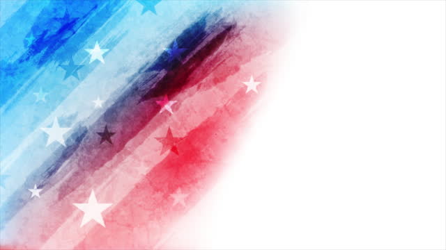 Grunge concept USA flag abstract motion background