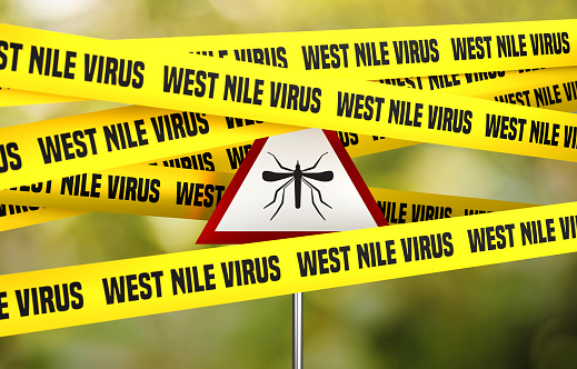 West Nile Virus Warning Concept