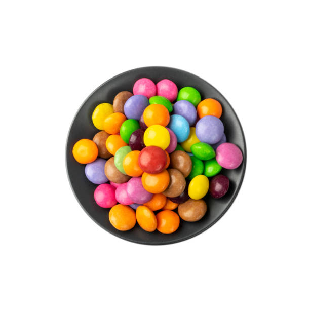 istock Small Round Candies Isolated 1419551210