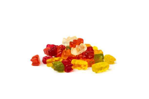 istock Gummy Bears Pile Isolated sugar 1419551235