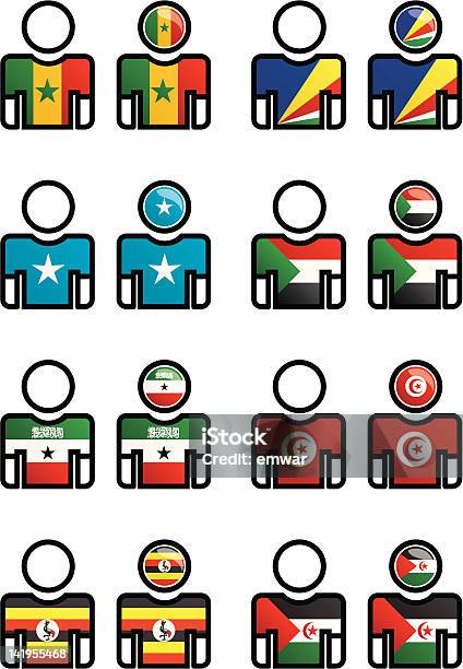 Obywatelstwo Język Sportikony - Stockowe grafiki wektorowe i więcej obrazów Afryka - Afryka, Afrykańskie flagi, Dorosły