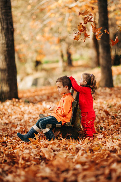 istock Autumn happiness in the park 1419554689