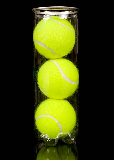 istock Can of Three New Tennis Balls 141955868