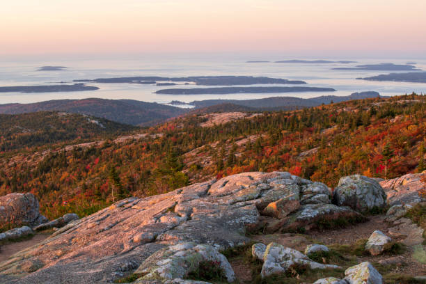 istock Cadillac Mountain at Sunrise in Autumn 1419559922