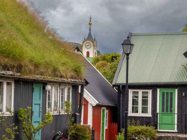 Tinganes, the historical core of Torshavn, the capital of the Faroe Islands (Faroes, Faeroes, FÃ¸roya, FÃ¦rÃ¸erne, a North Atlantic archipelago part of the Kingdom of Denmark. Tinganes, the historical core of Torshavn, the capital of the Faroe Islands (Faroes, Faeroes, FÃ¸roya, FÃ¦rÃ¸erne, a North Atlantic archipelago part of the Kingdom of Denmark. fã stock pictures, royalty-free photos & images
