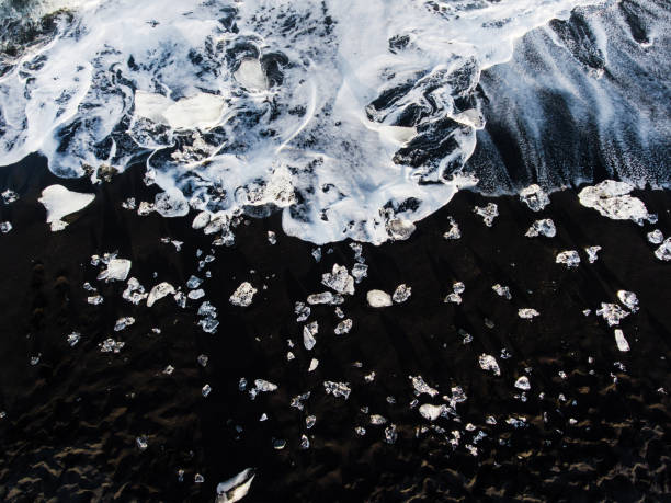 istock Ice on diamond beach in Iceland 1419564629