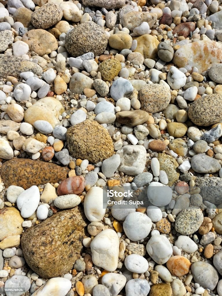 Beach Roks Rock On The Beach Stock Photo - Download Image Now - Beach, Color Image ...