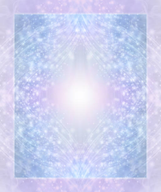 istock Spiritual Angelic sparkling magical  border background 1419577055