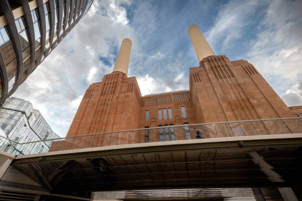 istock Futuristic architecture and development at Battersea Power Station, London, UK 1419580037