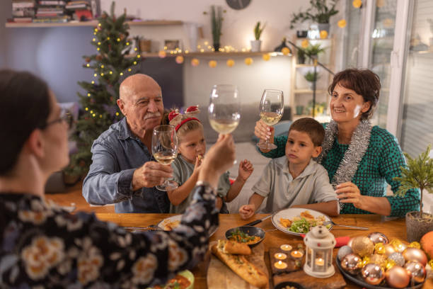 istock Toasting to family happiness 1419585087
