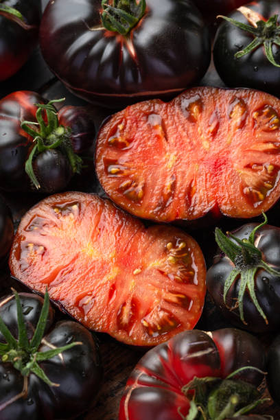 istock Black beauty tomatoes organically grown freshly picked harvest 1419588021