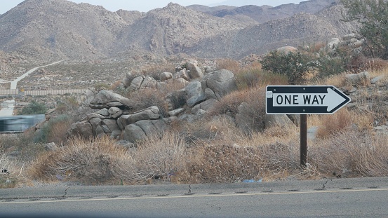 Las Vegas BLVD road sign in Las Vegas, Nevada