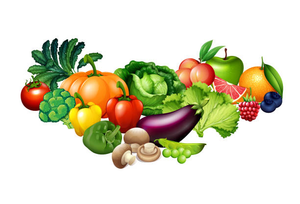 有機野菜と背景。 - gooseberry fruit berry backgrounds点のイラスト素材／クリップアート素材／マンガ素材／アイコン素材