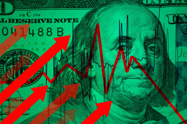 istock Inflation Concept with Us Dollar and Red Moving Up Arrows 1419600743