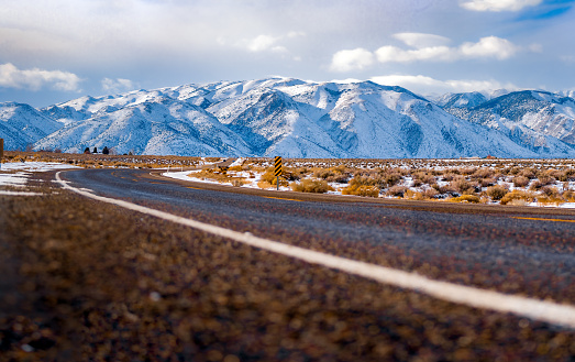 A showcase of natural beauty of Nevada and breathtaking views. Captured in 8 picture panorama.