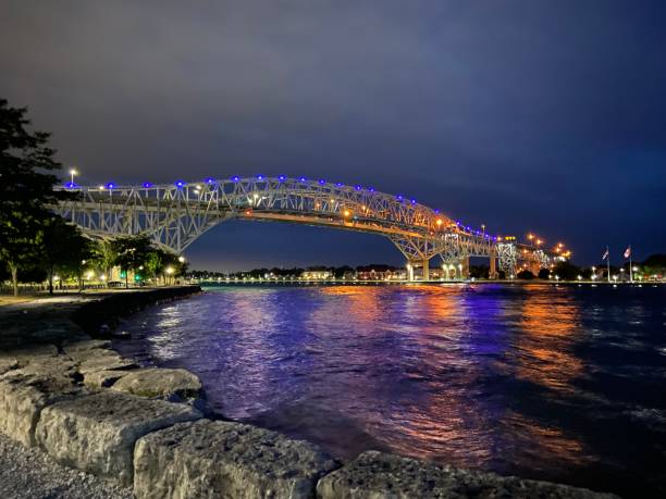 istock The Bluewater Bridge in Sarnia Ontario 1419611764
