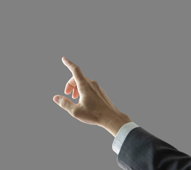 istock Hand and forearm of a man isolation 1419614218